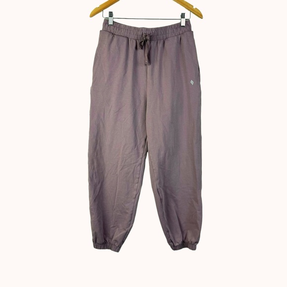 Joggers Sweatpants Mauve Dusty Purple Size Medium - Picture 1 of 10